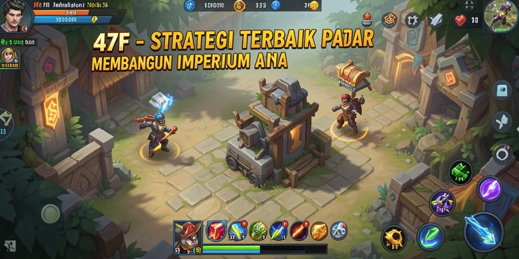 Gameplay menantang dan seru dalam 47F.