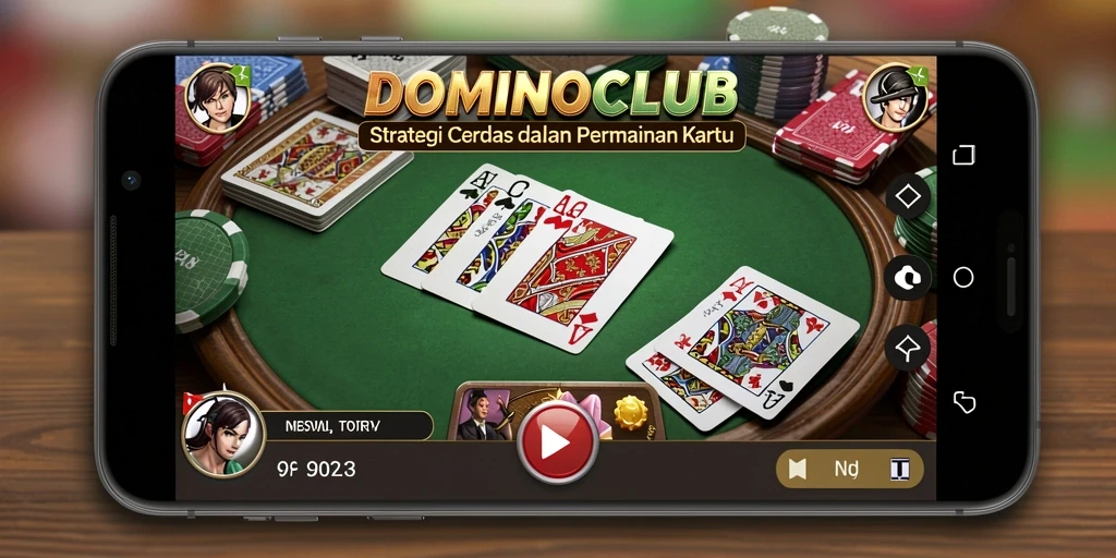 Tampilan gameplay seru dan menarik dari DOMINOCLUB.
