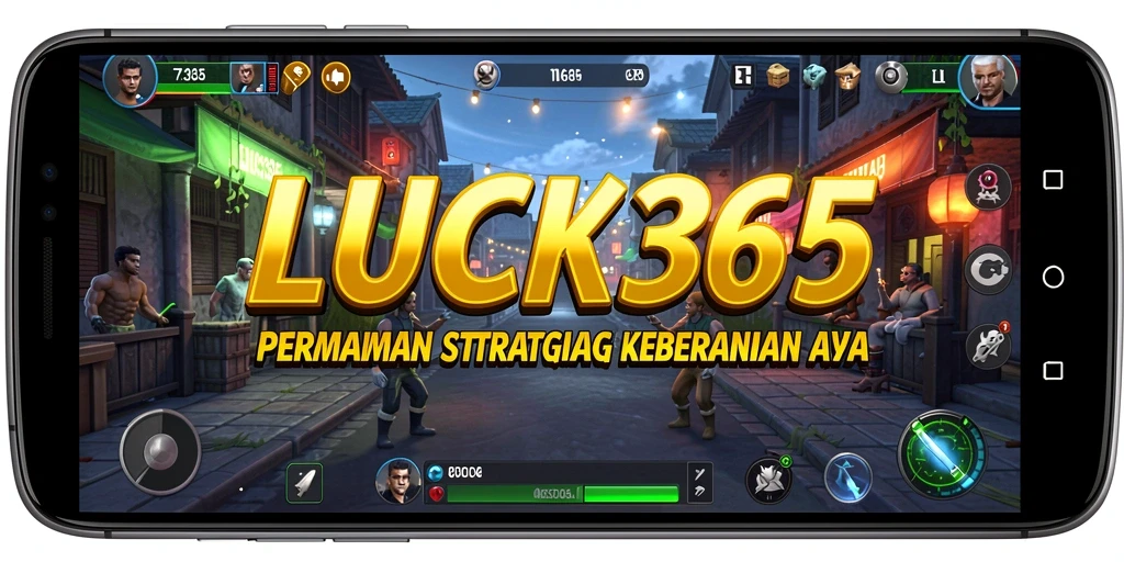Tangkapan layar utama LUCK365 menampilkan strategi permainan yang mendebarkan.