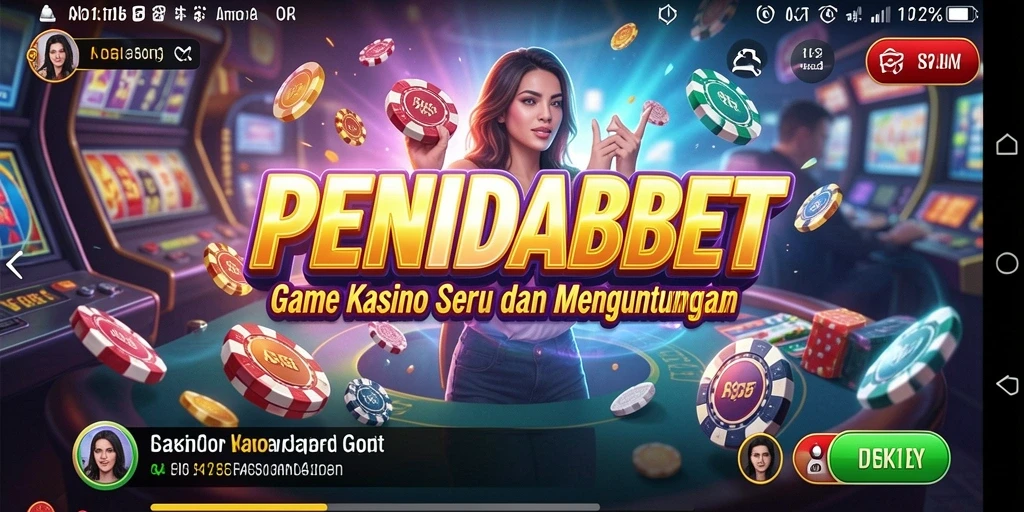 Tampilan gameplay menarik dari PENIDABET yang menawarkan pengalaman Kasino.