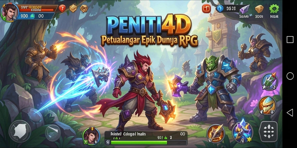 Tampilan aksi seru dalam gameplay PENITI4D yang membuat ketagihan.
